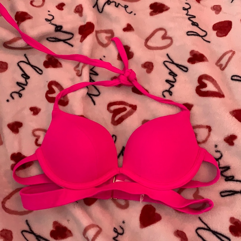PINK bikini top